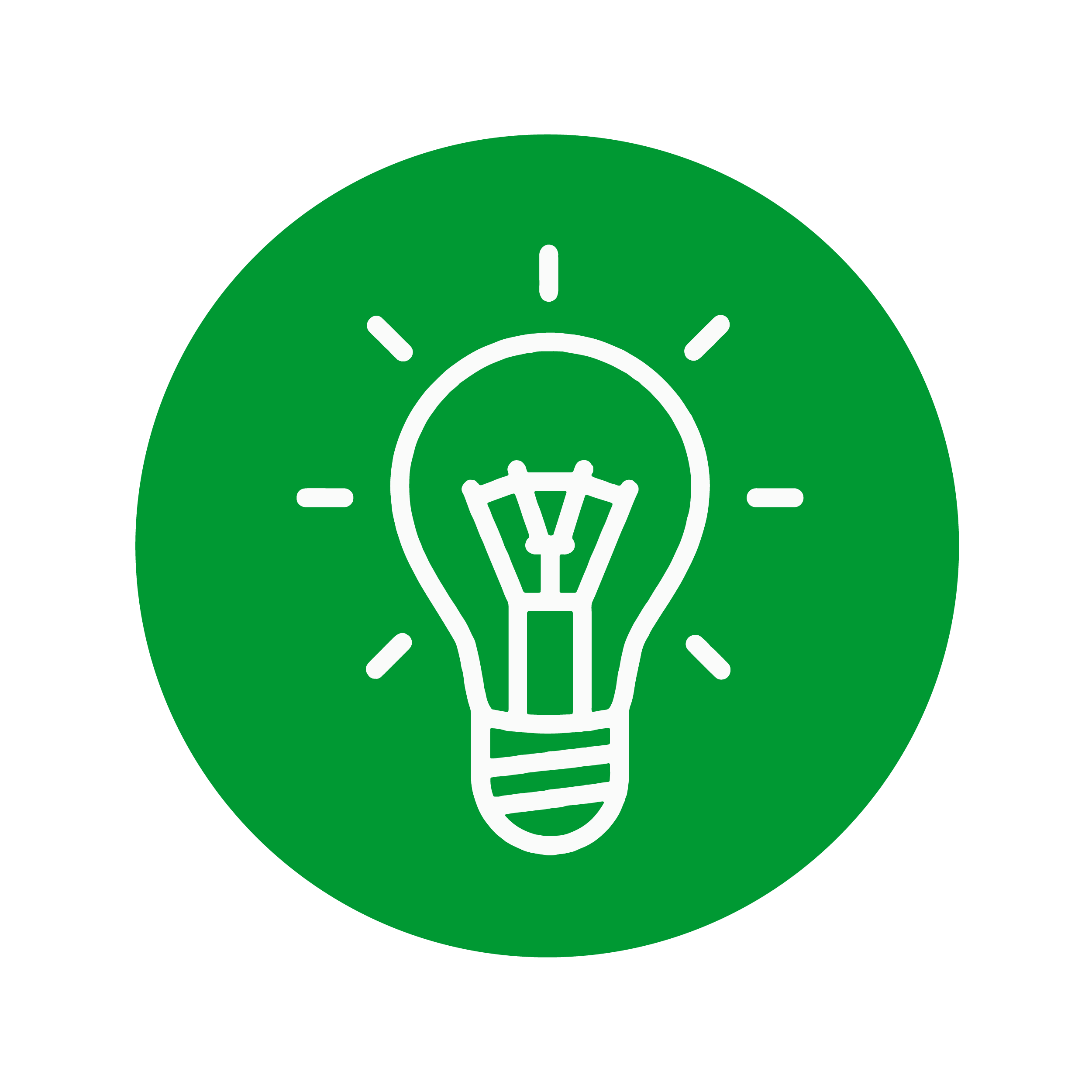 Icon representing proactiveness: a lightbulb