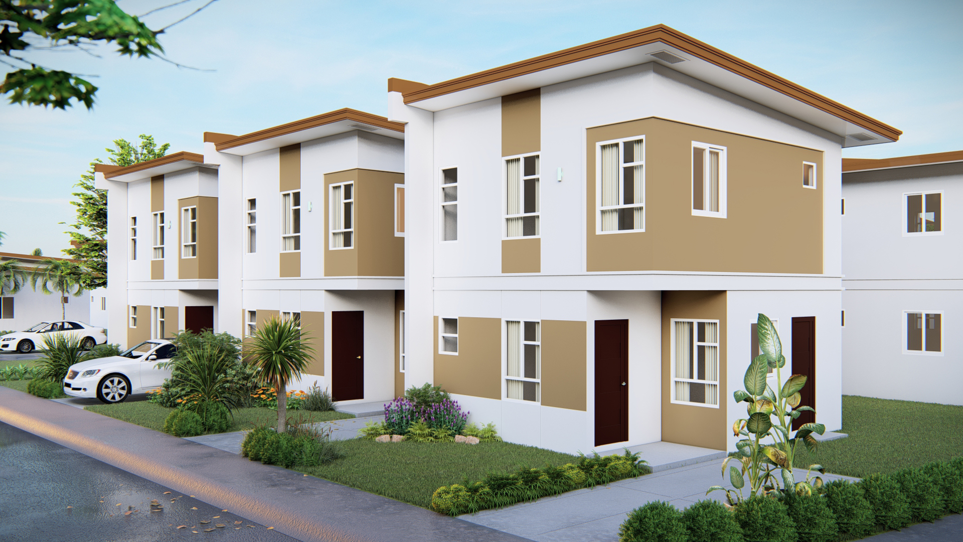 Single-attached 63 Model Home