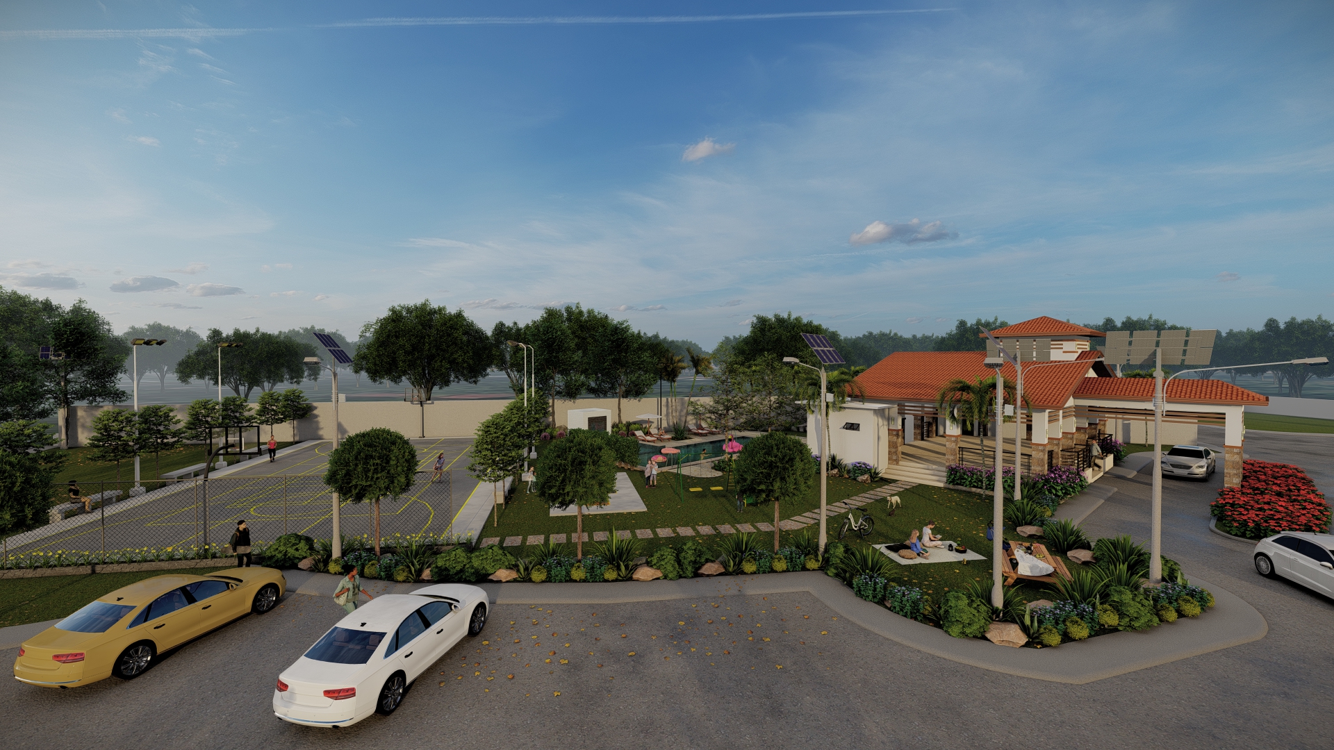 bataan clubhouse parking lot