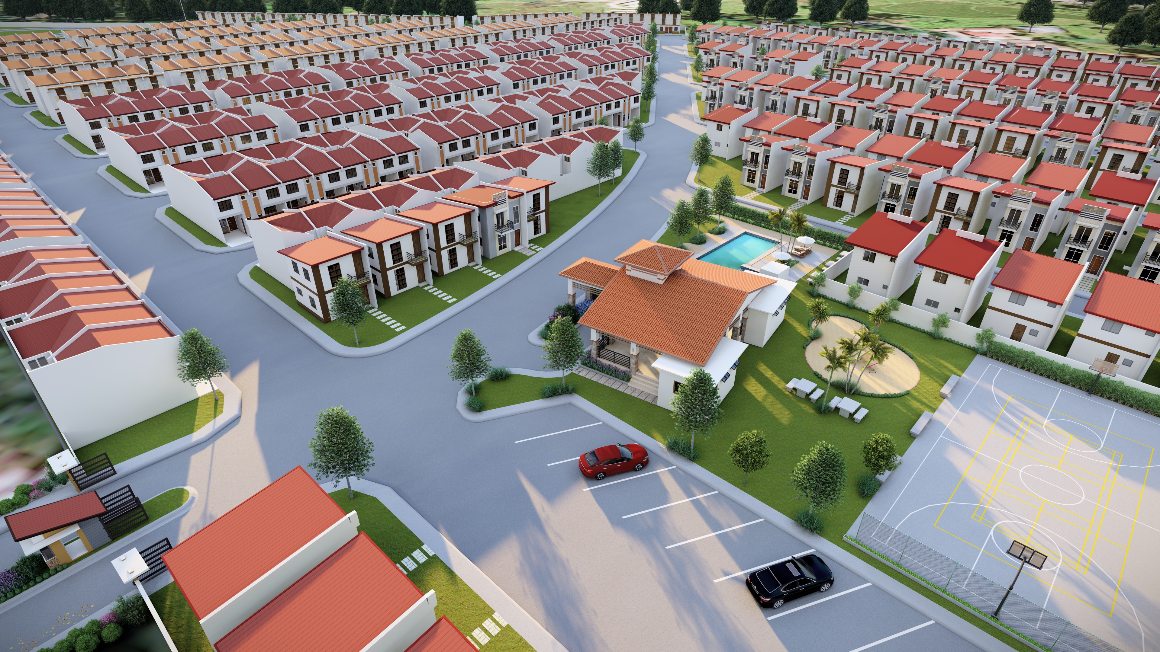 Aerial View of RCD Royale Homes Norzagaray, Bulacan