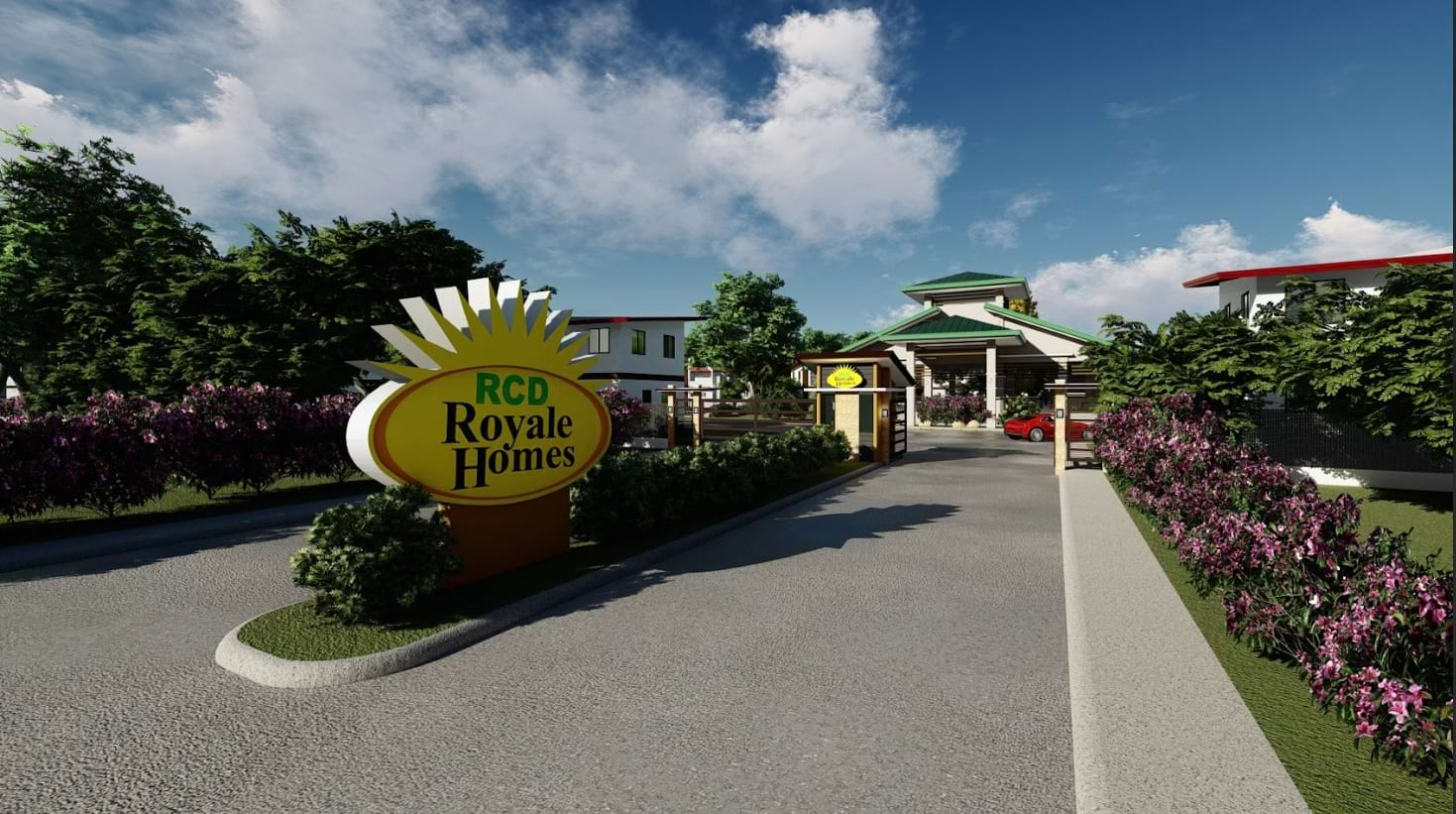 Gate at RCD Royale Homes Tuy, Batangas