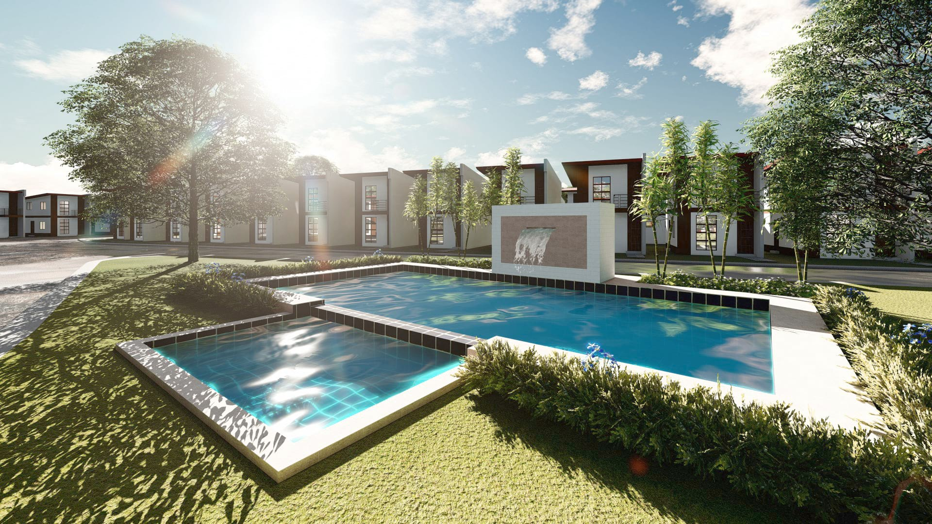 Pool at RCD Royale Homes Tuy, Batangas