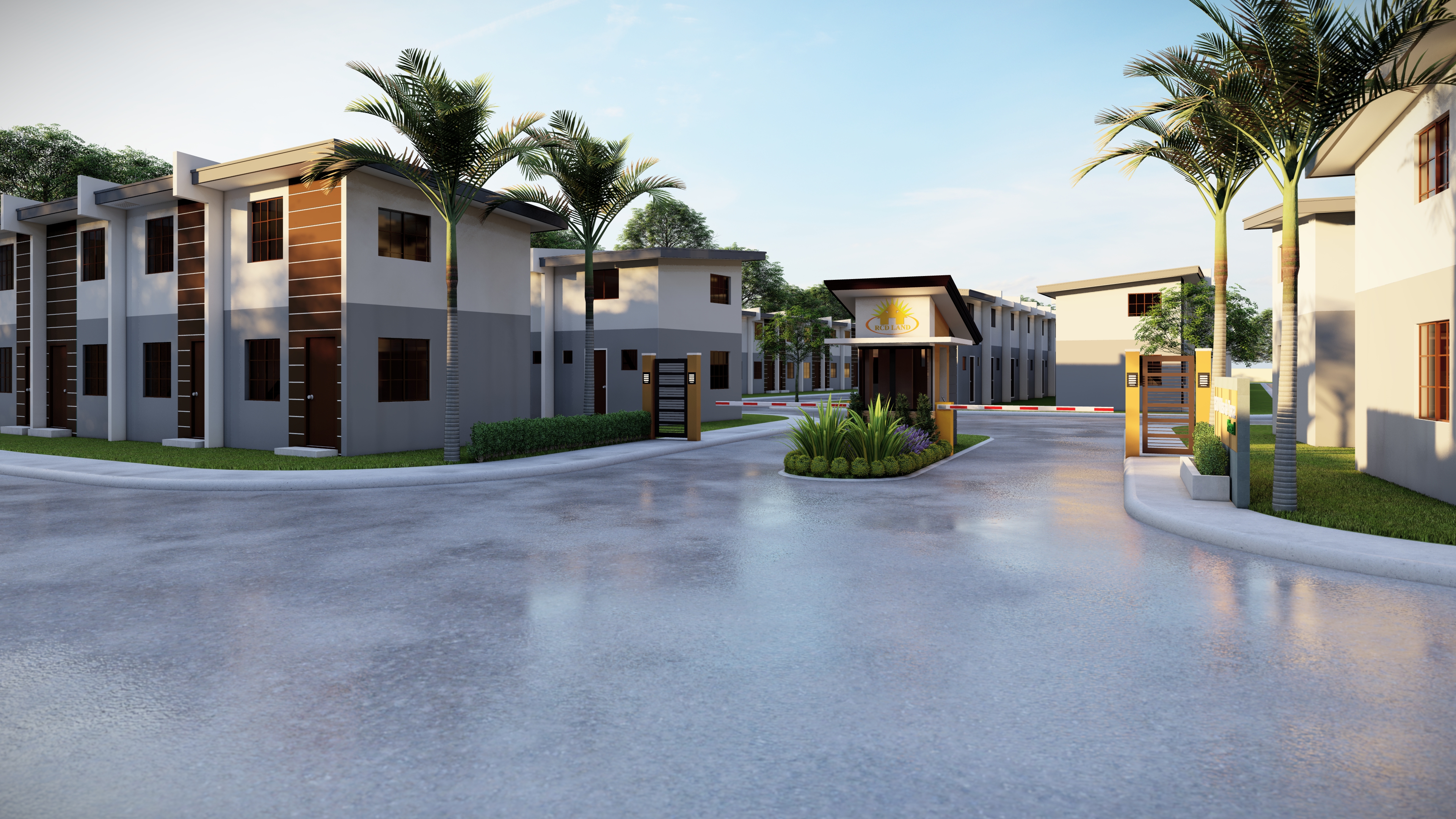 Gate of RCD Villas de Trece, Cavite