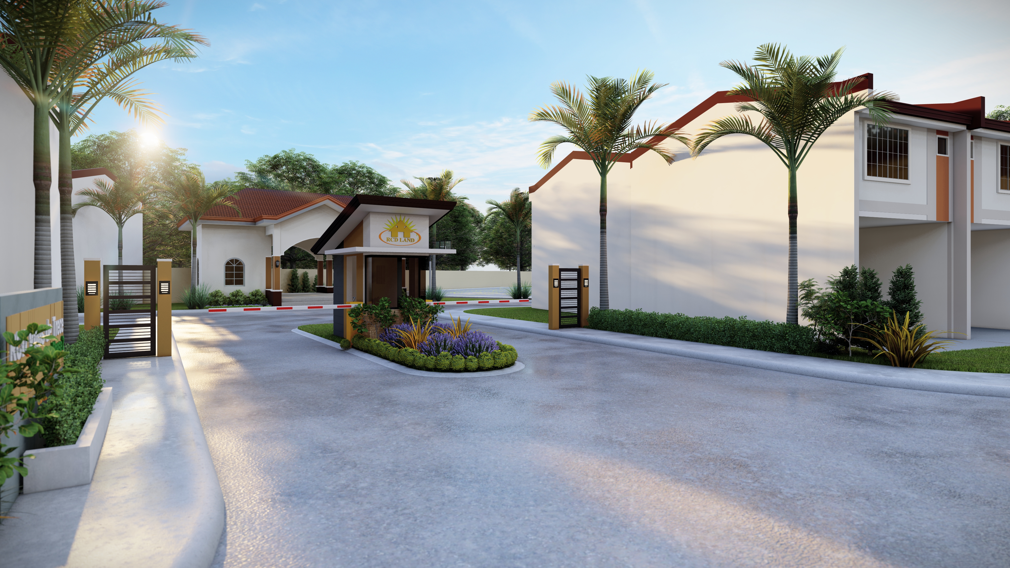 Gate of RCD Villas de Trece, Cavite