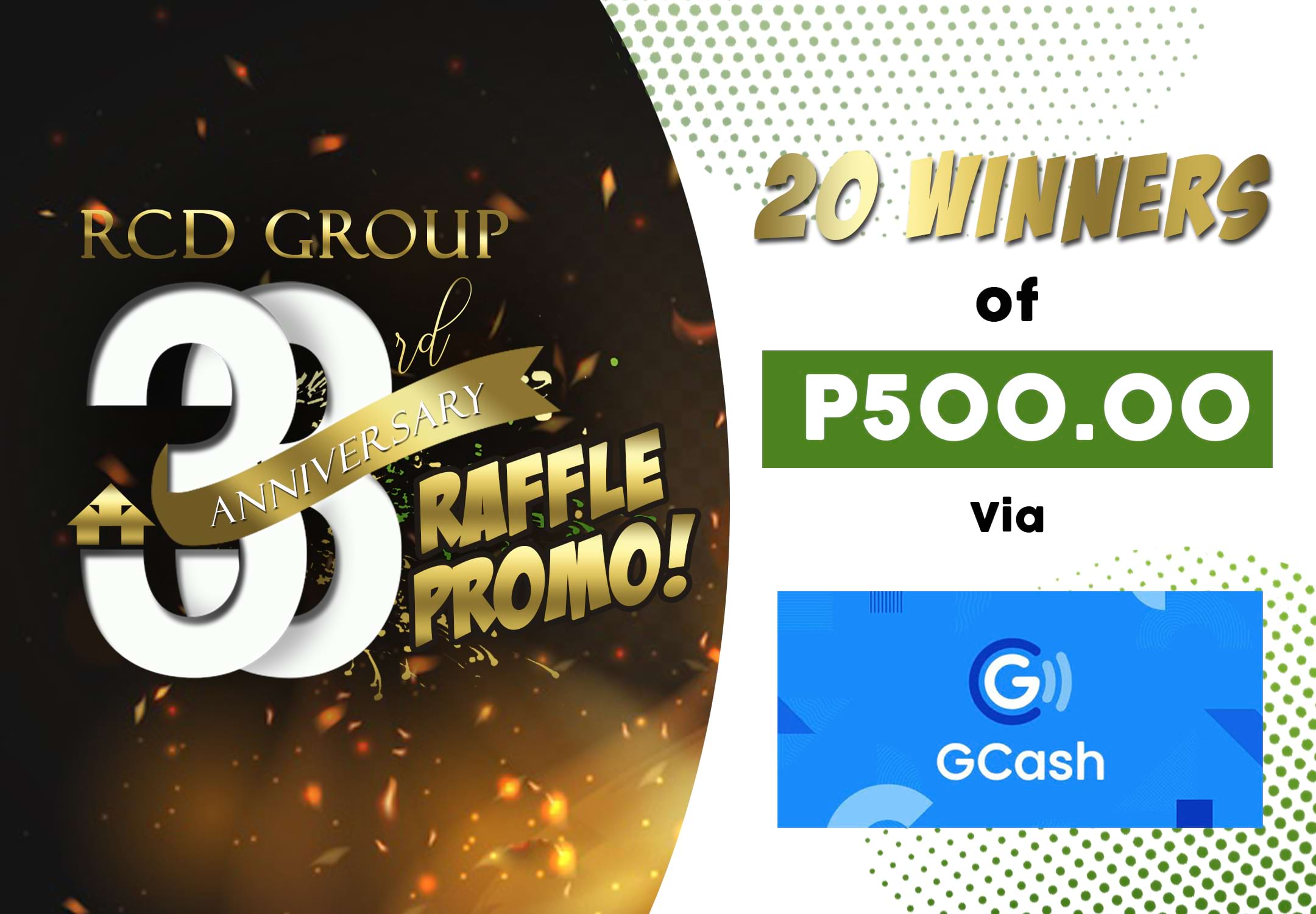 20 Winners of 500 GCash