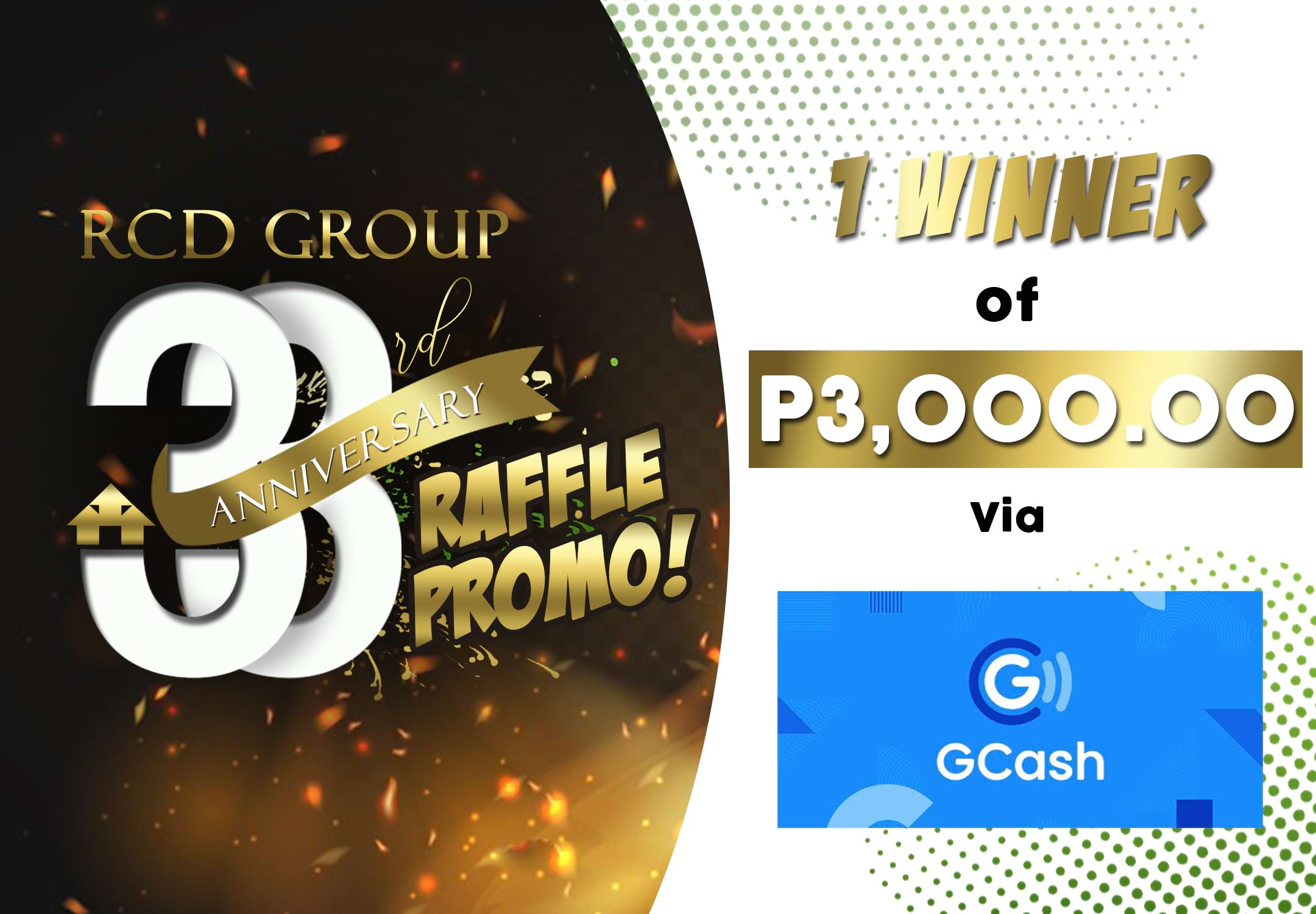 1 Winner of 3000 GCash